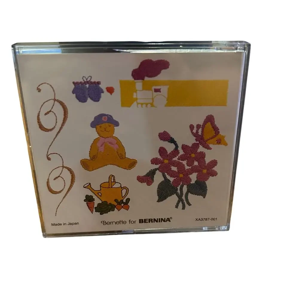 Studio Bernina Embroidery Card Collection No. 107 Baby Lock Brother Simplicity